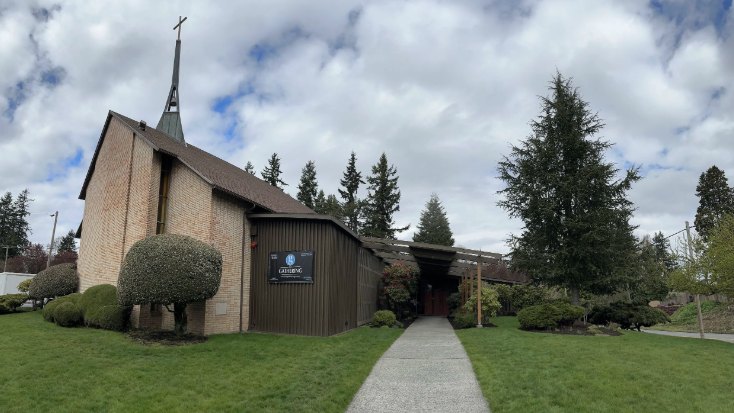 Zion Lutheran Church in Everett, Washington, host site for Salt of the Earth's weekly Friday food distribution